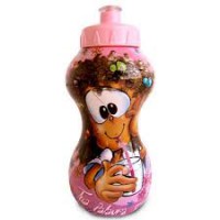 Garrafinha squeeze rosa